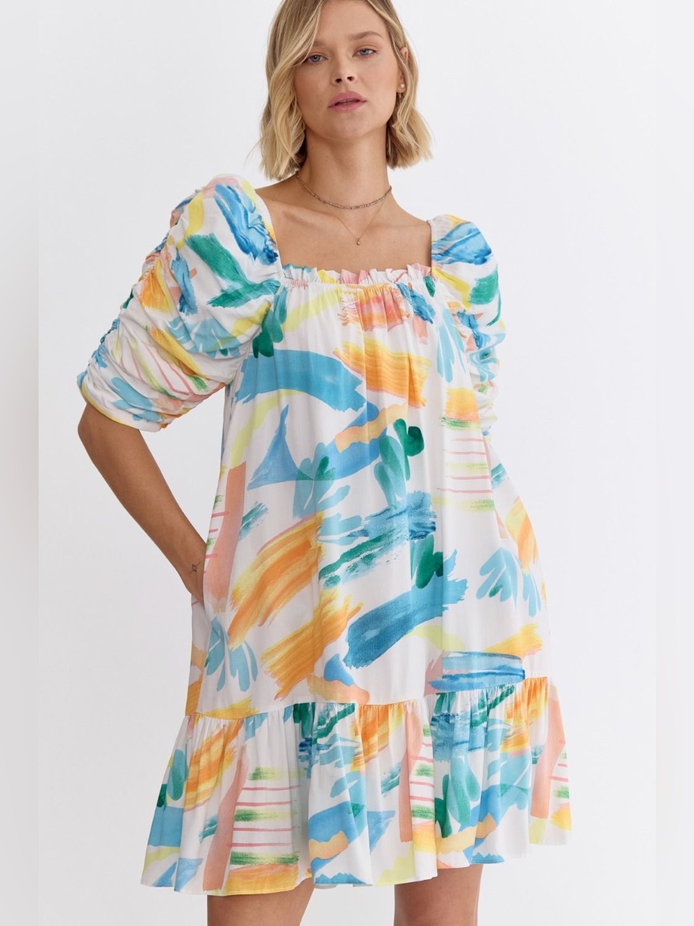 $23 Final Price! 🛍️ Entro Ships Go Sailing Trapeze Swing Dress Coastal Chic New